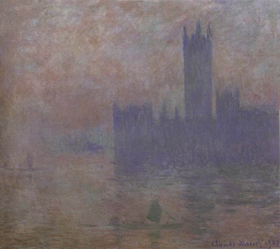 Houses of Parliament,Fog Effect